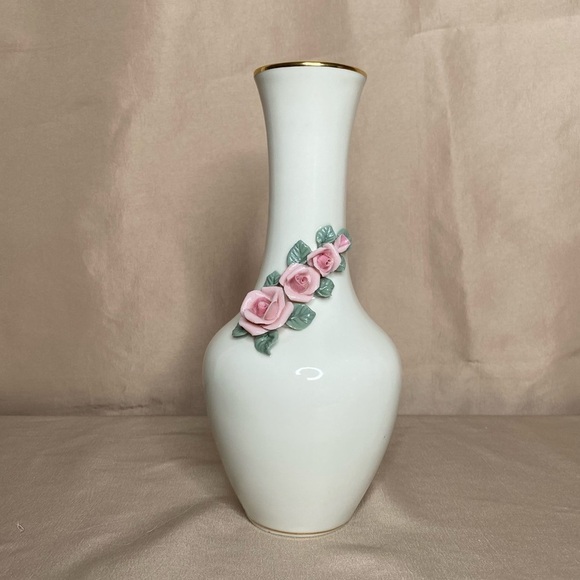 Dresden Porcelain Floral Vase - Picture 1 of 8
